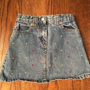 Jean skirt